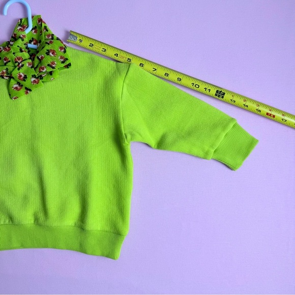 NWT Korean Clothing Brand I Love J Toddler Fleece Sweatshirt Size 4T - Picture 8 of 9